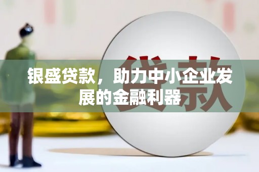 锦屏银盛贷款，助力中小企业发展的金融利器